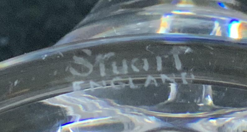 Stuart crystal jug
